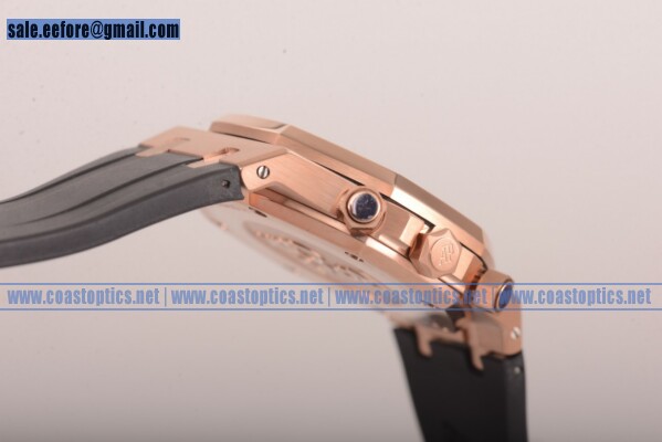 Replica Audemars Piguet Royal Oak Chronograph Watch Rose Gold 26557OR.WT.D098CR.0